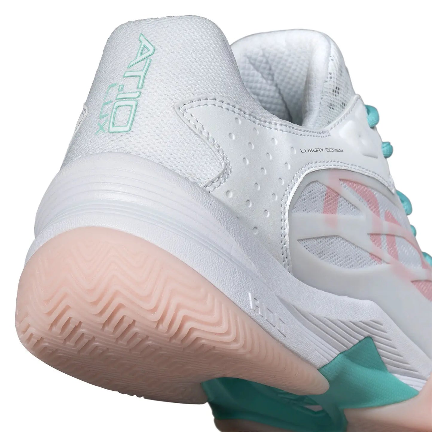 Women's Shoes NOX AT10 LUX White Potpurri - Padelspeed - UK padel and racket sports shop (Shoes and accessories, Shoes)
