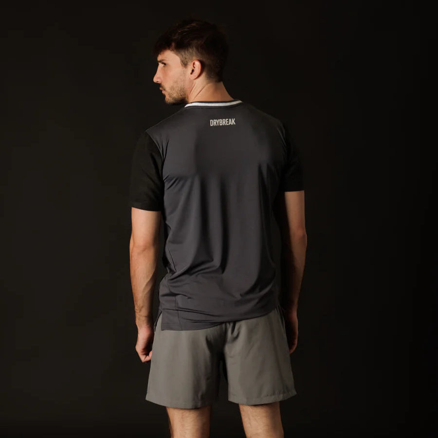 Men's Advanced T-Shirt Drybreak Grey - Padelspeed - UK padel and racket sports shop (Sports and outdoors, Sports clothing)