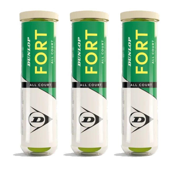 Tennis Balls Dunlop Fort All Court Tournament Select (Dozen)