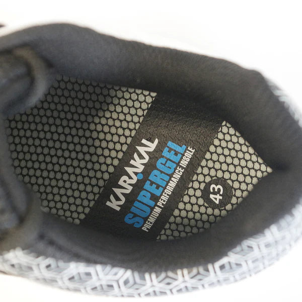Court Shoes Karakal SuperPro White - Padelspeed - UK padel and racket sports shop (Shoes and accessories, Shoes)