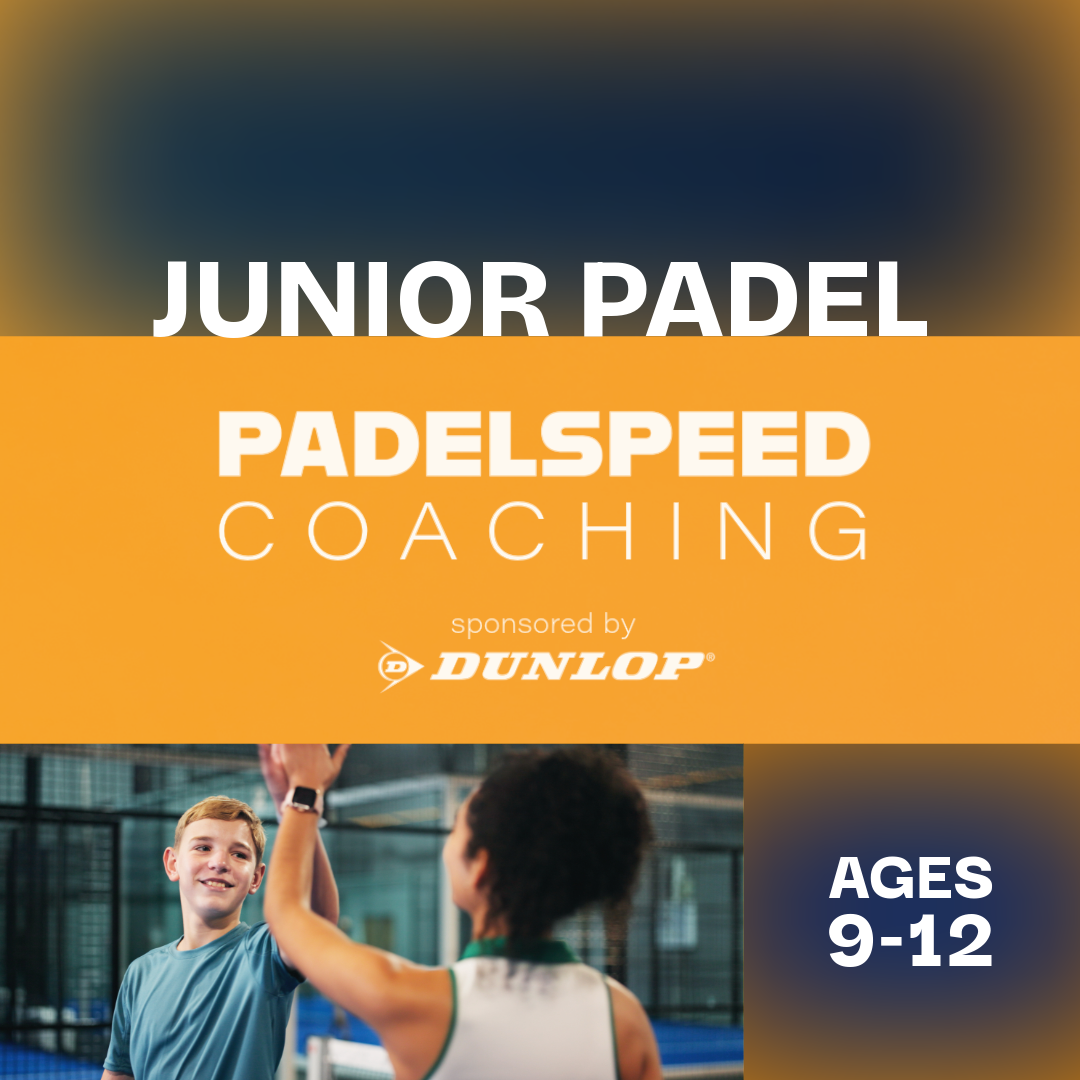 Padelspeed Coaching: Junior Padel (ages 9-12), Fridays 4.30-5.30pm (Cardiff)