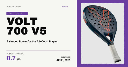 Volt 700 V5 Padel Racket 2026 Review: Balanced Power for the All-Court Player