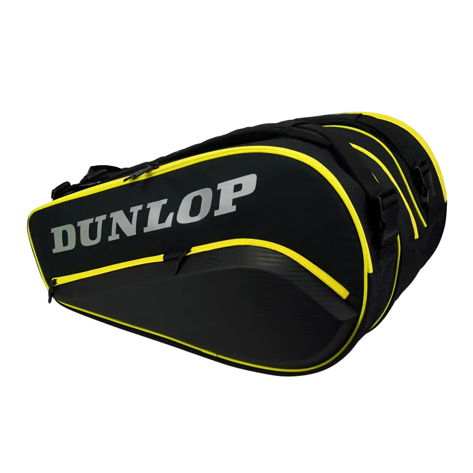 Padel Bag Dunlop Paletero Elite (Black & Yellow)