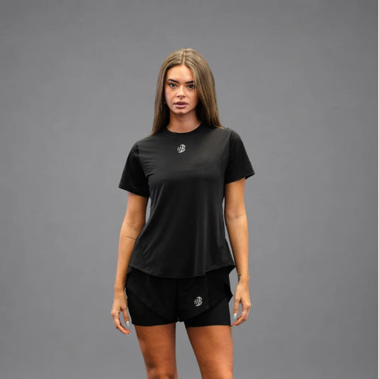 Women's Drybreak Classic Black T-Shirt