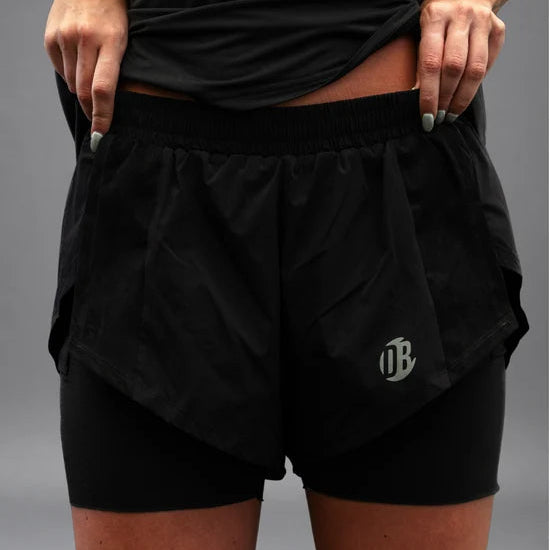 Women's Drybreak Black Shorts