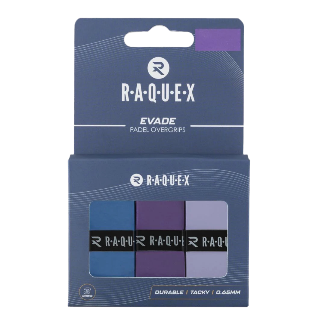 Padel Racket Overgrips Raquex Evade (Pack of 3)