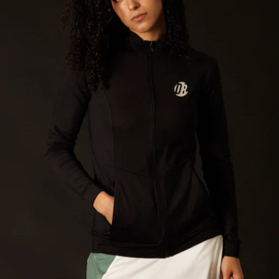 Women's Jacket Drybreak Black - Padelspeed - UK padel and racket sports shop (Sports and outdoors, Sports clothing)