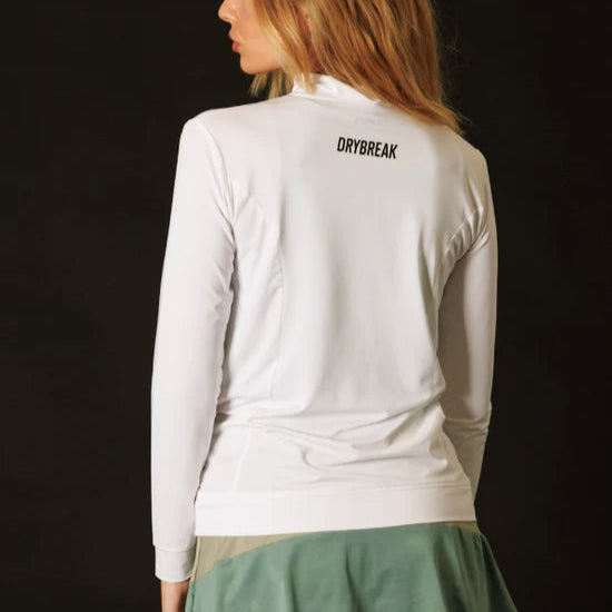 Women's Jacket Drybreak White - Padelspeed - UK padel and racket sports shop (Sports and outdoors, Sports clothing)