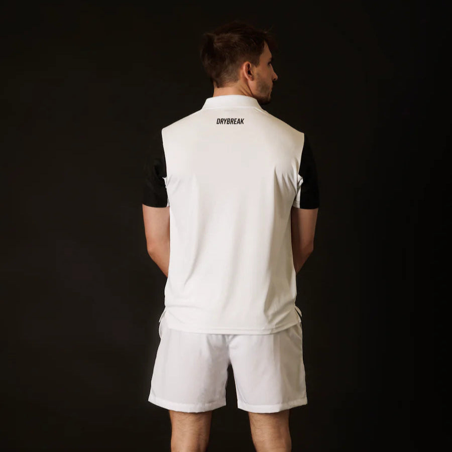 Men's Polo Shirt Drybreak White