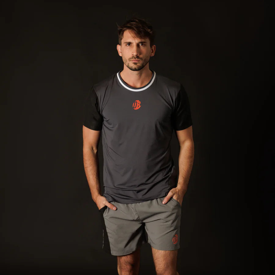 Men's Advanced T-Shirt Drybreak Grey - Padelspeed - UK padel and racket sports shop (Sports and outdoors, Sports clothing)