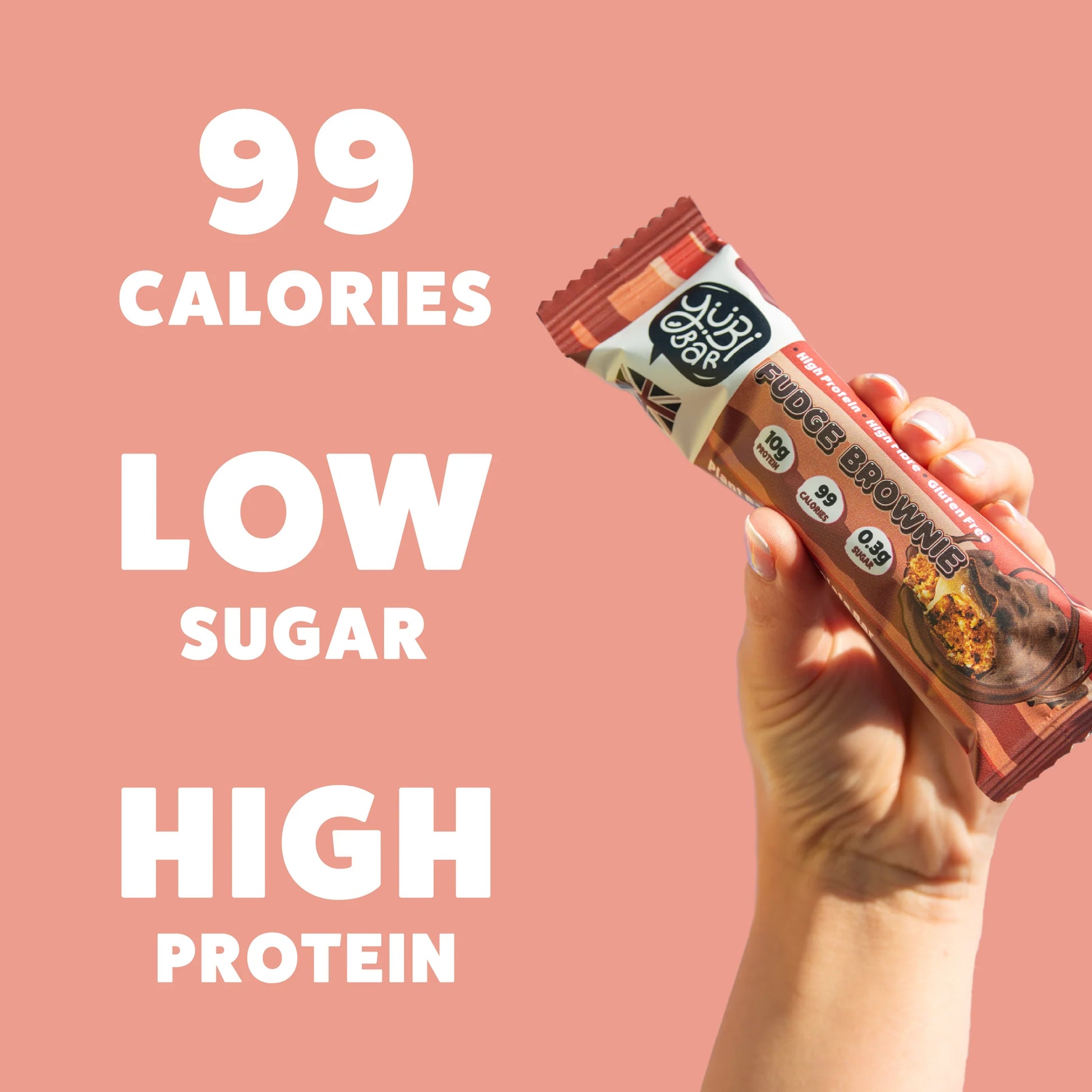 Protein Bar YuBi (Fudge Brownie) - Padelspeed - UK padel and racket sports shop ()