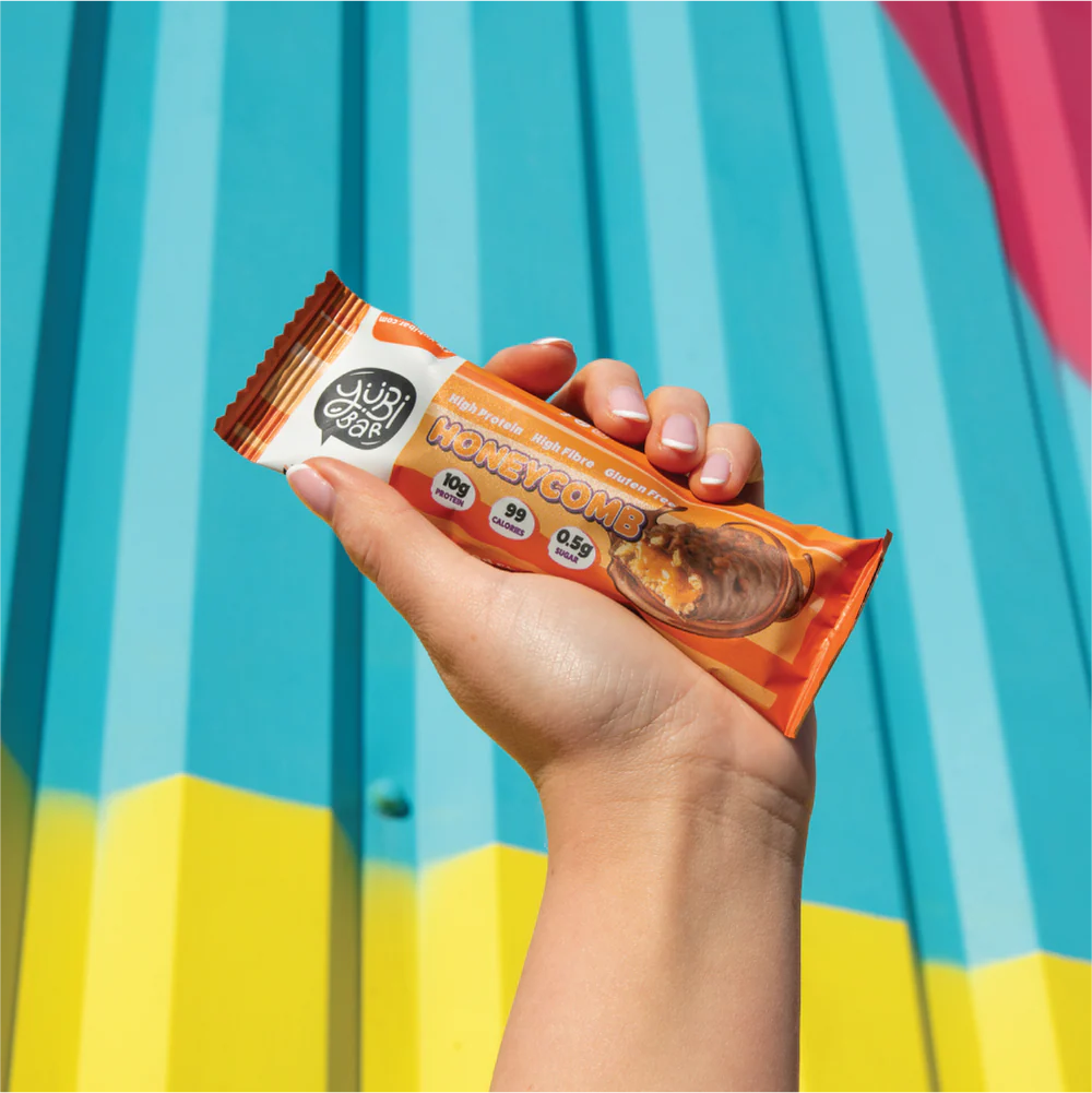 Protein Bar YuBi (Honeycomb) - Padelspeed - UK padel and racket sports shop ()