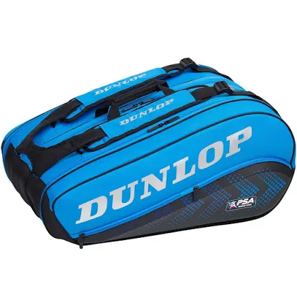 Racket Bag Dunlop FX Performance Thermo (12 Racket, Blue/Black)