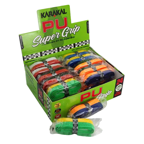 Replacement Racket Grips Karakal PU Super Grip Duo (Box of 24)