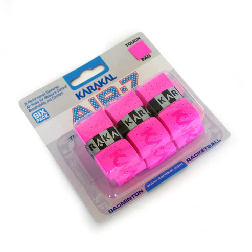 Karakal Air-7 Overwrap Grip (6 Pack)