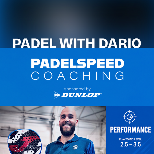 Padelspeed Coaching: Techniques of Padel with Dario (Performance), 2:30pm-3:30pm Fridays (Cardiff)