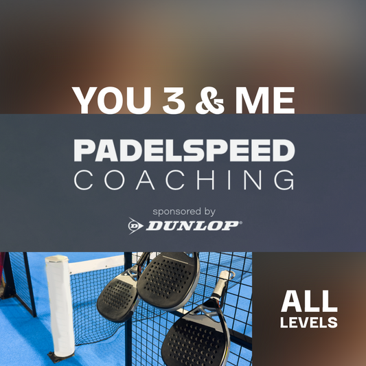 Padelspeed Coaching: '3 and Me' Coached Matchplay, Tuesdays 7-8pm (Cardiff)
