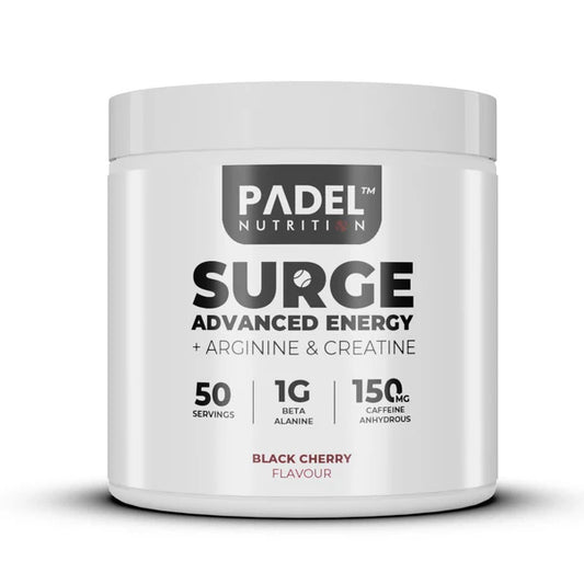 Padel Nutrition SURGE Advanced Energy 250g - Padelspeed - UK padel and racket sports shop ()
