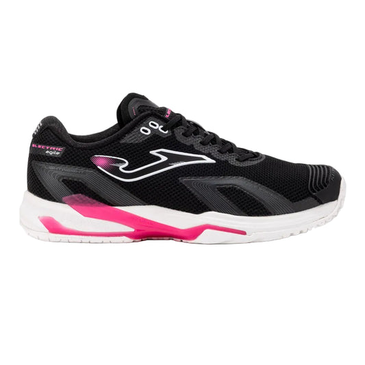 Women's Joma Electric Hard Court Tennis Shoes (Black)