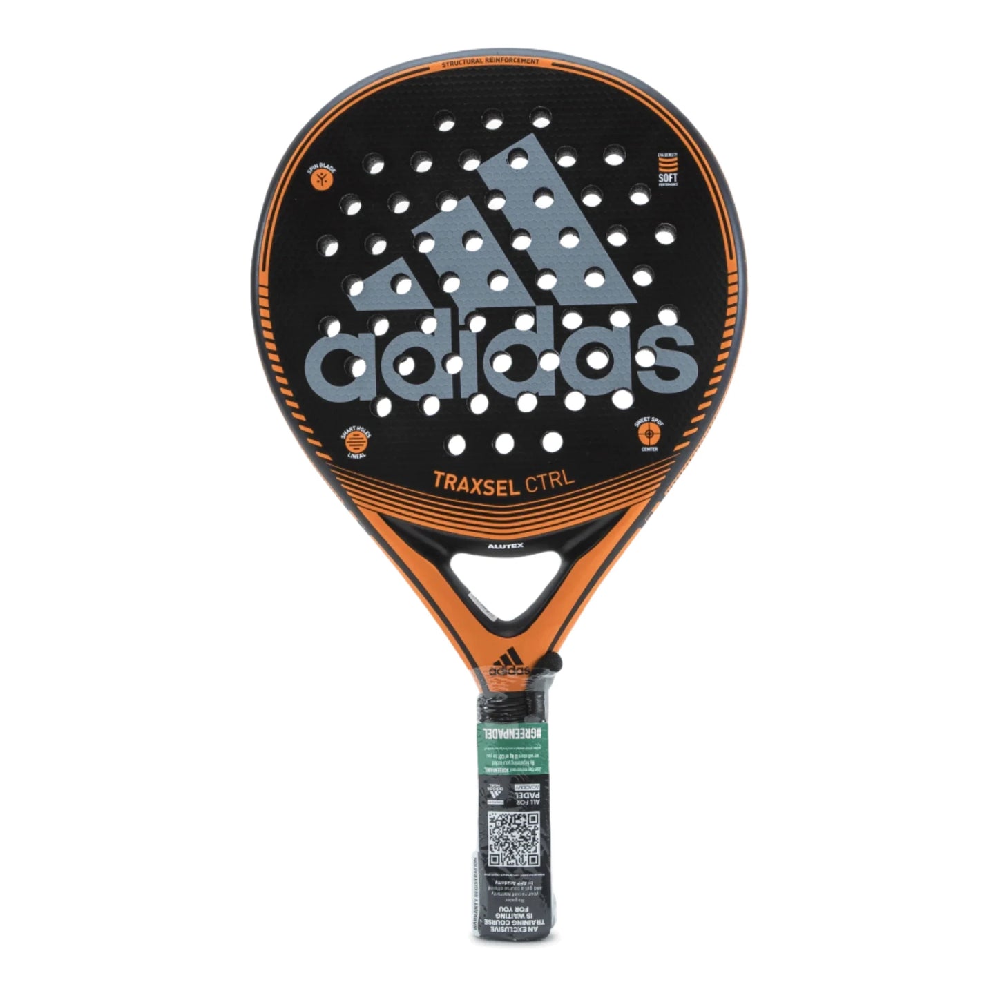 Padel Racket Adidas Traxsel Ctrl Orange/Black - Padelspeed - UK padel and racket sports shop (Sports and outdoors, Paddle tennis)