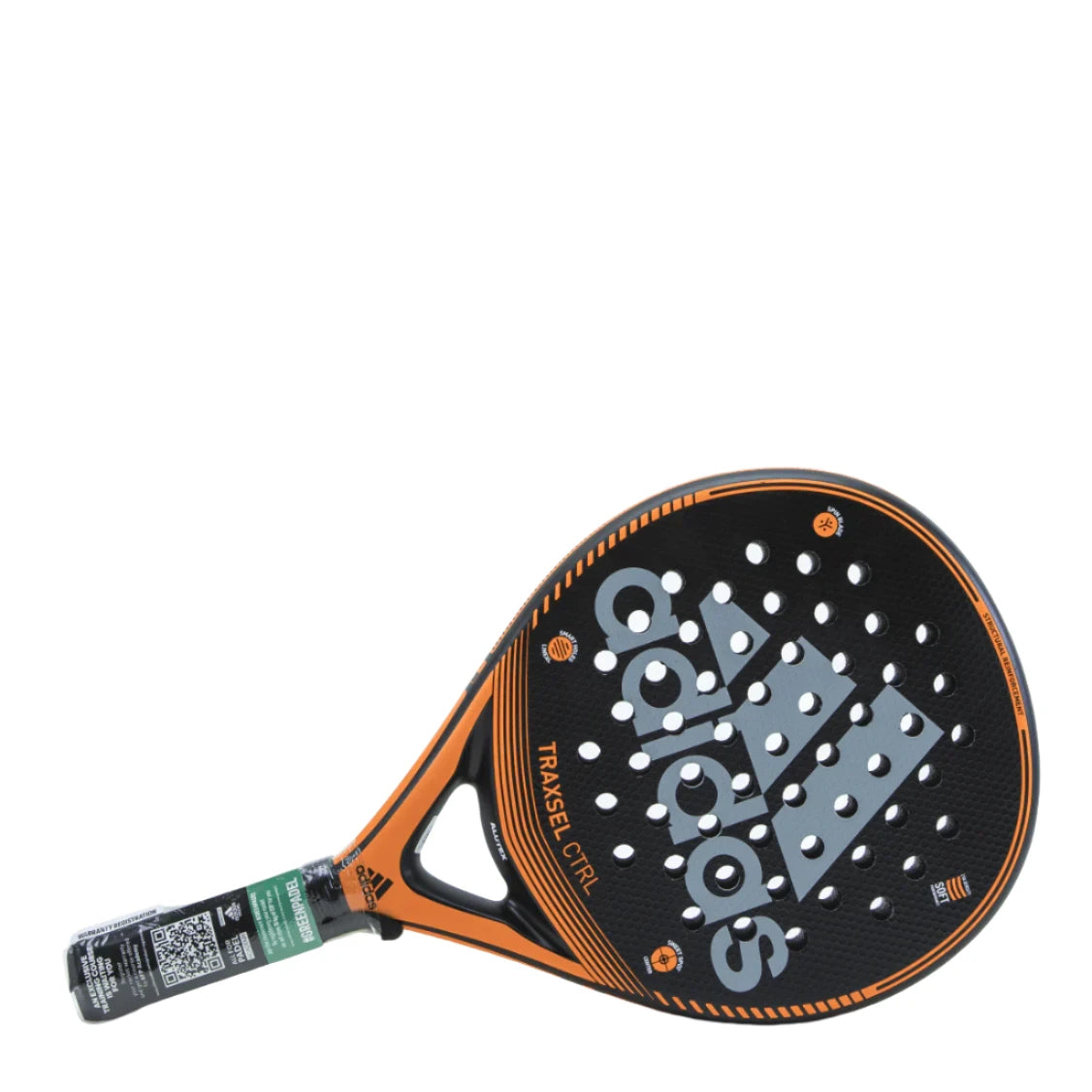Padel Racket Adidas Traxsel Ctrl Orange/Black - Padelspeed - UK padel and racket sports shop (Sports and outdoors, Paddle tennis)