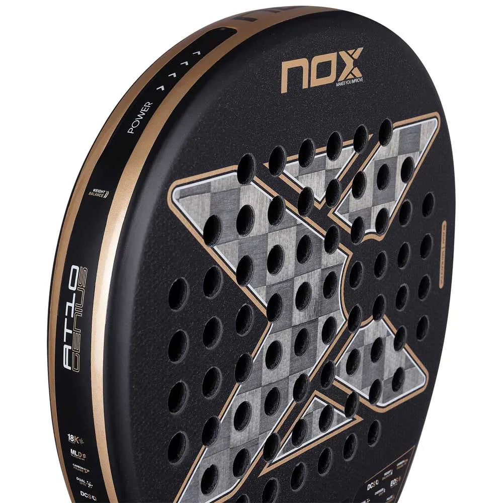 Padel Racket NOX AT10 Genius 18K Alum by Agustin Tapia (2026)