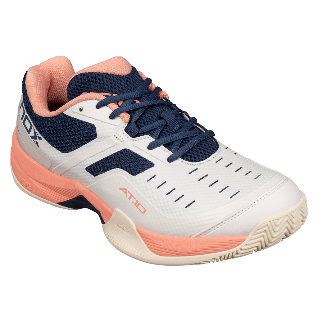 Men's Shoes NOX AT10 Pro Gardenia/Titan - Padelspeed - UK padel and racket sports shop (Shoes and accessories, Shoes)