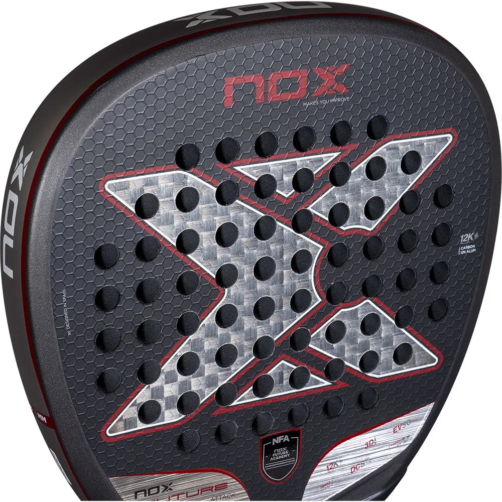 Padel Racket NOX Future Attack 12K Alum