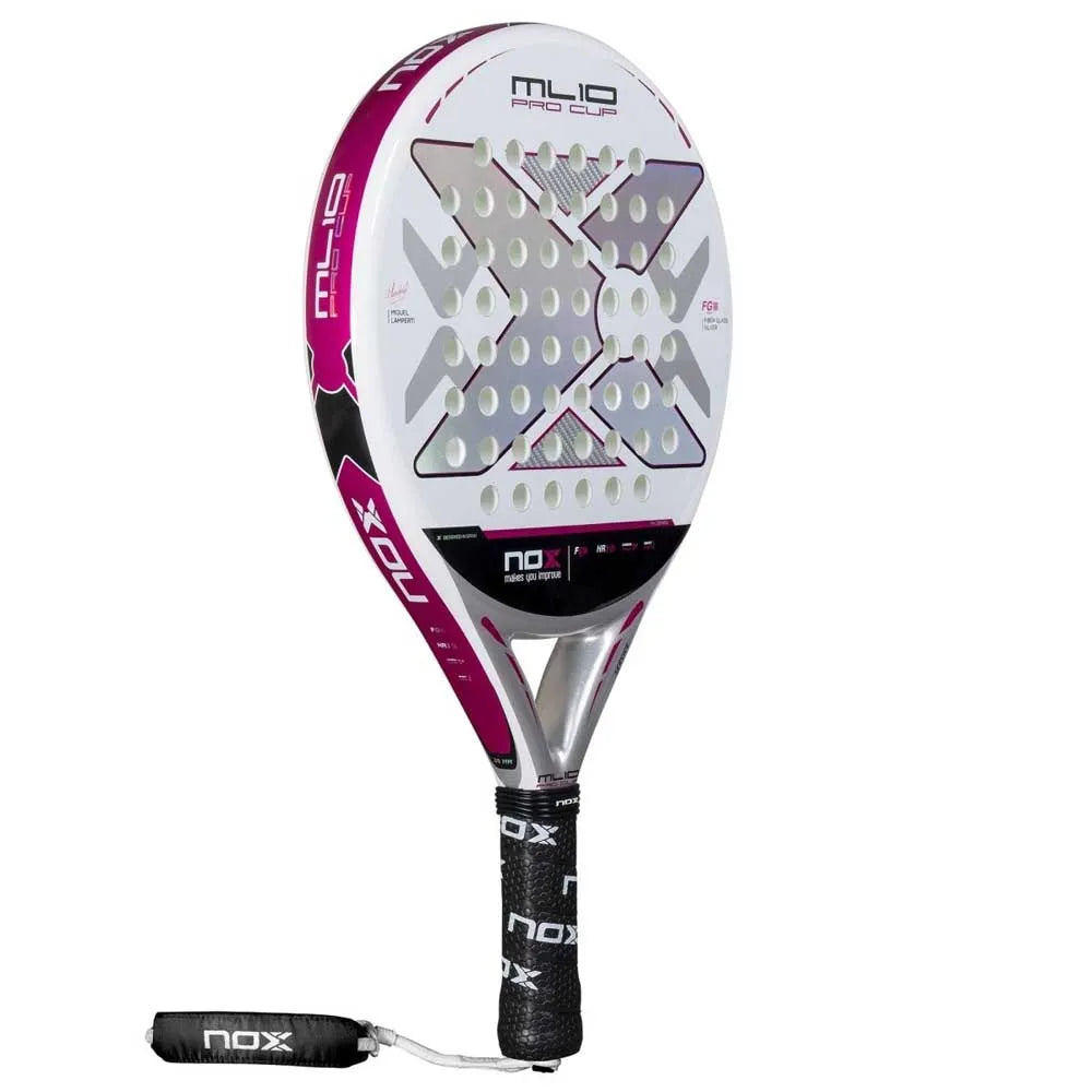 Padel Racket NOX ML10 Pro Cup Silver by Miguel Lamperti