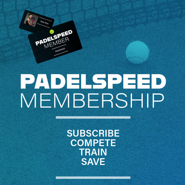 Padelspeed Membership: Subscribe > Compete > Train > Save