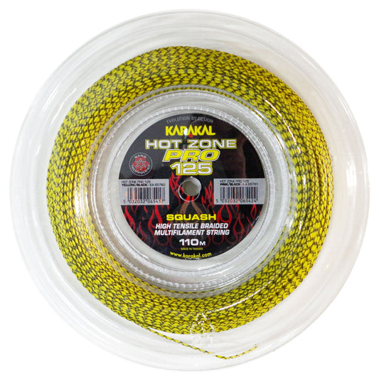Karakal Hot Zone Pro 1.25mm Squash String (110m) Reel