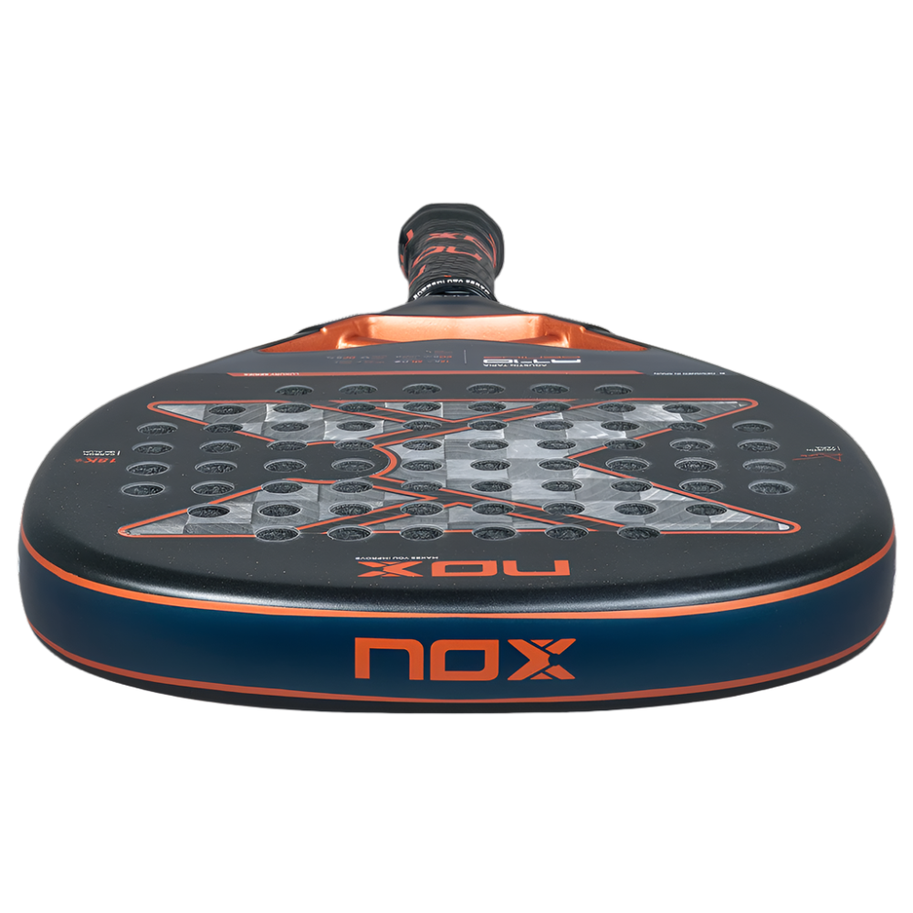 Padel Racket NOX AT10 Genius Attack 18K Alum by Agustin Tapia